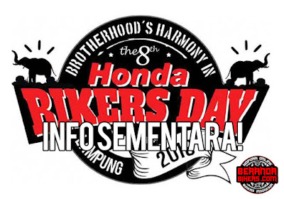 Info sementara Honda Bikers Day 2016