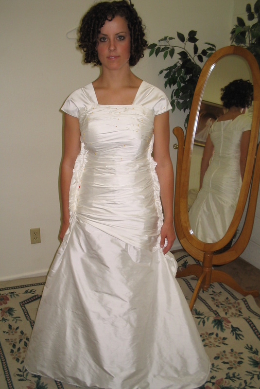 wedding dress diaster