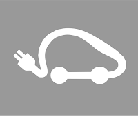 logo voiture électrique