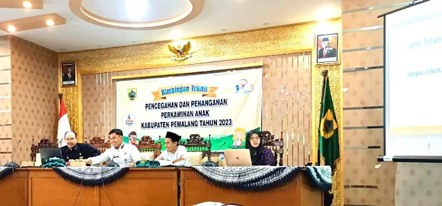 Dosen STIT Pemalang Menjadi Pembicara Bimbingan Teknis Pencegahan Dan Penanganan Perkawinan Anak