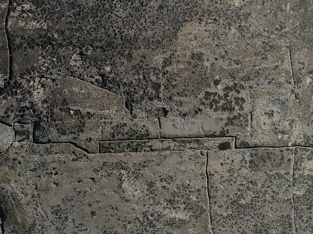 Αεροφωτογραφία της οχυρής θέσης του Πύργου στη βόρεια Ρήνεια.