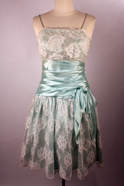 Mint Green Bridesmaid Dresses on Citystyle      The 80 S Prom Dress