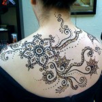 Mehndi Designs for Back