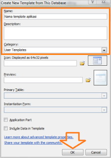 Template Database Access