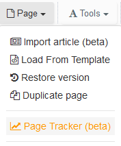 webtexttool page tracker 
