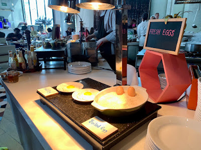 Breakfast - egg station