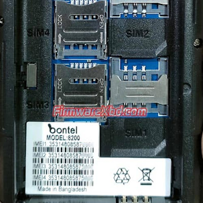 Bontel 8200 Flash File 4Sim Phone