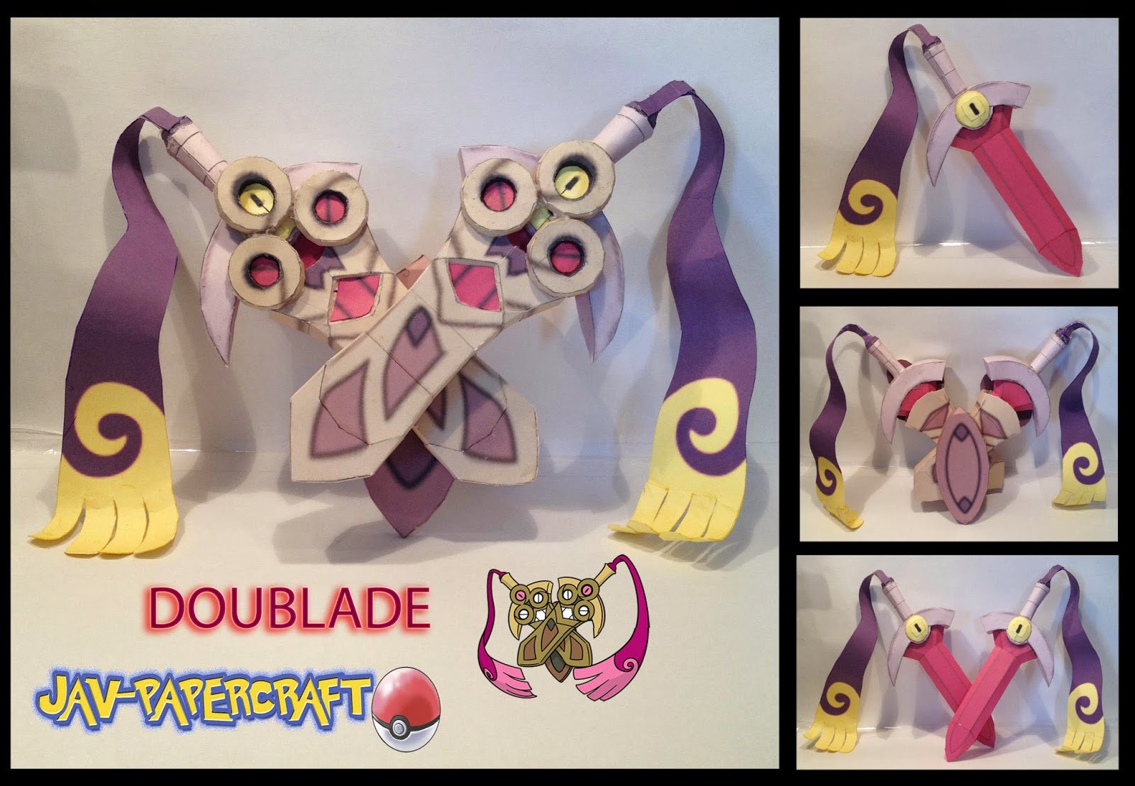 Pokemon Doublade Papercraft