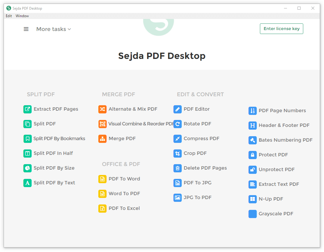Descargar Sejda PDF Desktop Pro Español + Serial