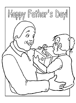 fathers day coloring