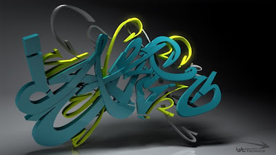 3D Graffiti, Graffiti Letters