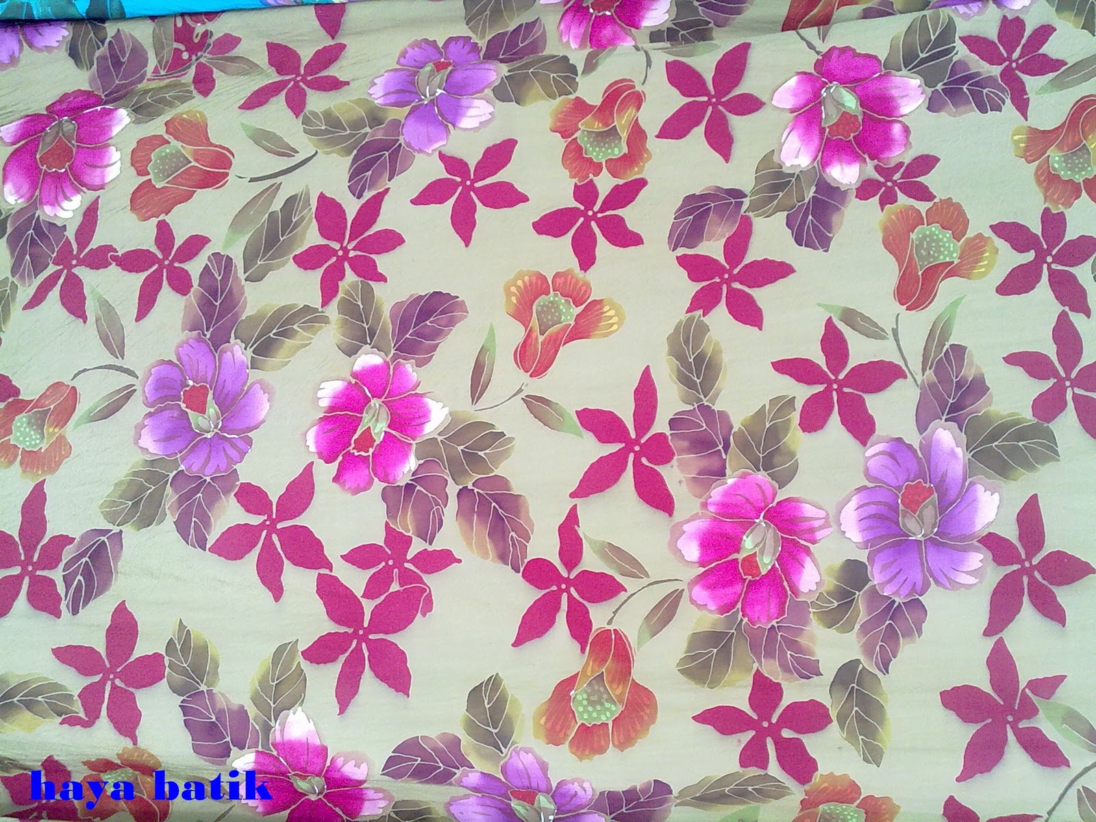 Contoh Motif Batik  Celup Ikat Contoh 36