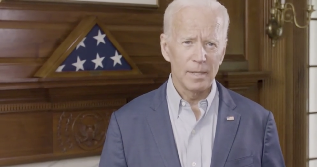 BIDEN SUPPORT SLIPS BELOW 30 PERCENT IN NEW POLL