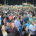 Dia do Evangélico em Santa Luzia do Pará foi comemorado com show gospel para uma grande multidão na Praça de Eventos