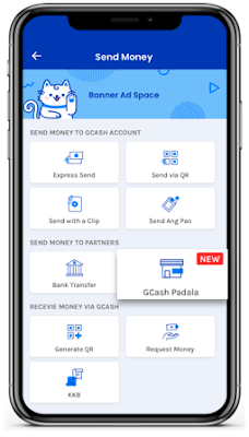 GCash Padala - Send money - Step 2