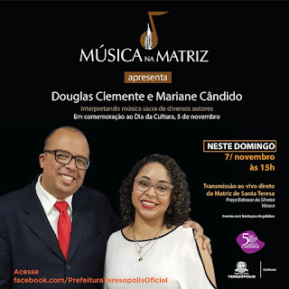 ‘Música na Matriz’ comemora Dia da Cultura em Teresópolis