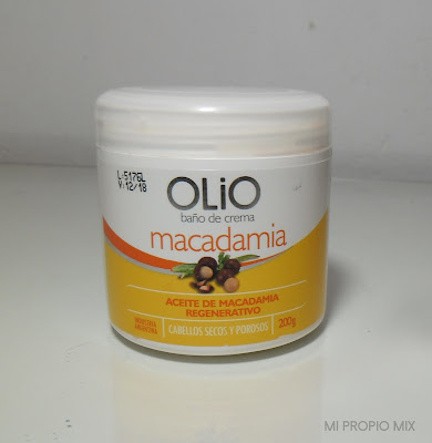 Baño de crema macadamia de OLIO