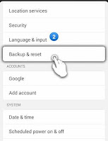 backup and reset lenovo A6010 PLUS