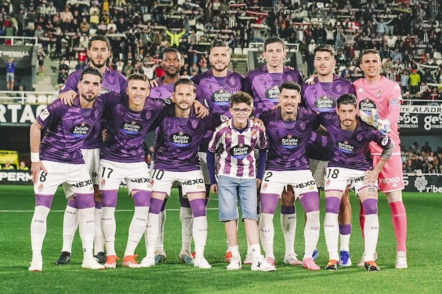 📸REAL VALLADOLID C. F. 📆7 abril 2024 ⬆️Lucas Oliveira, Mamadou Sylla, Javi Sánchez, César Tárrega, Víctor Meseguer, Jordi Masip. ⬇️Monchu, Stipe Diuk, Iván Sánchez, Luis Pérez, Sergio Escudero. F. C. CARTAGENA 0 🆚 REAL VALLADOLID C. F. 2 Domingo 07/04/2024, 21:00 horas. Campeonato de Liga de 2ª División, jornada 34. Cartagena, Murcia, estadio Municipal Cartagonova: 8.758 espectadores. GOLES: ⚽0-1: 20’, Víctor Meseguer. ⚽0-2: 37’, César Tárrega.