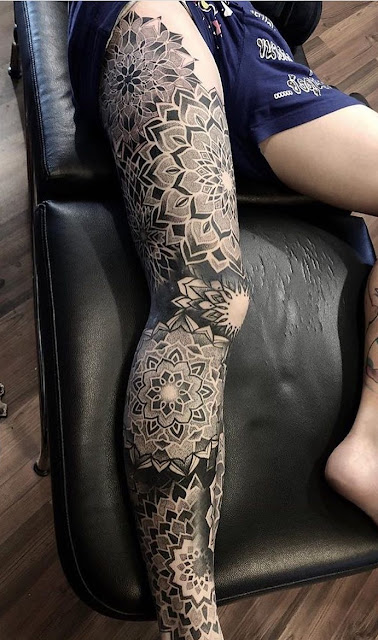 34 tatuagens geométricas para as mulheres