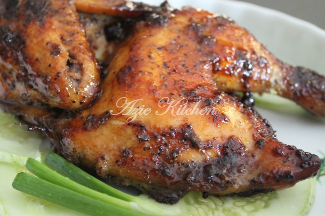 Ayam Panggang Blackpepper - Azie Kitchen