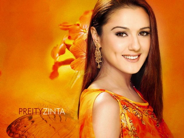Bollywood Beauty Preity Zinta Sexy Wallpapers