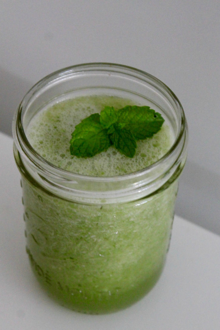 Cucumber Green Tea Juice #smoothies #vegan