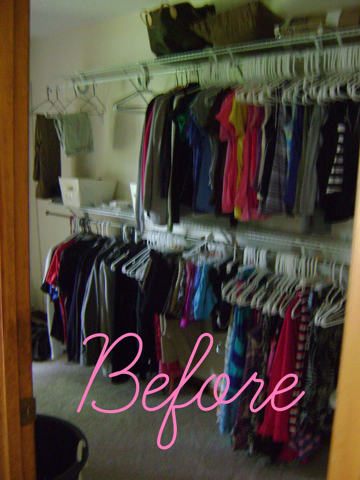 LiveLoveDIY: The $50 Closet Makeover