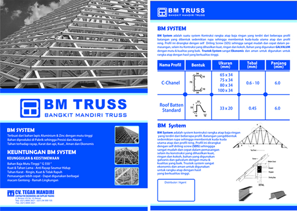 Ibm truss baja ringan: IBM TRUSS BAJA RINGAN