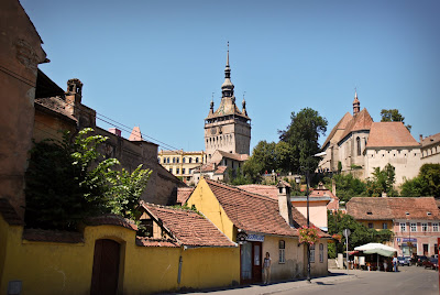 Rumunia,  Romania, Sigishoara, Górne miasto, Dolne miasto, Siedmiogród, Transylwania, Dracula