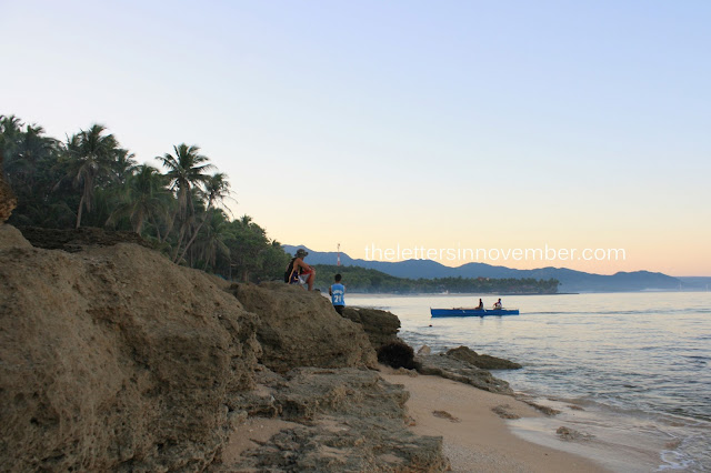 fishermen waiting along the shore