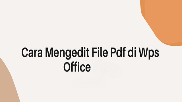 Cara Edit Tulisan di PDF