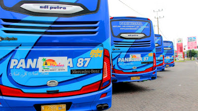 Kumpulan Foto Bus Pandawa Jetbus 2 HD.