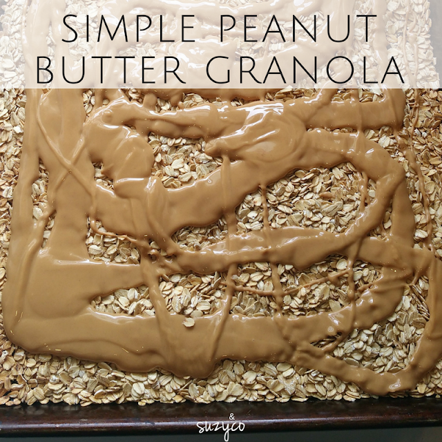 simple peanut butter granola