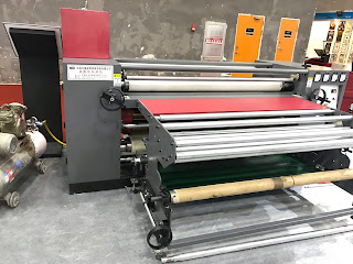  roll to roll heat transfer machine