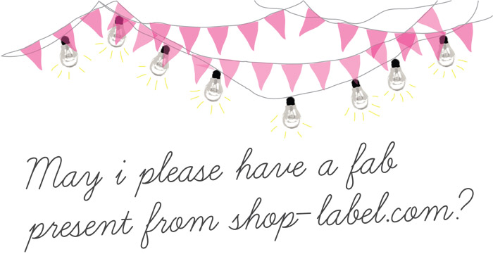 Create a Christmas Wish List at Shop-Label.com