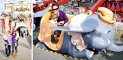 (Note to our readers: In very few pictures of our trip to Disneyland will . (disneyland collage )