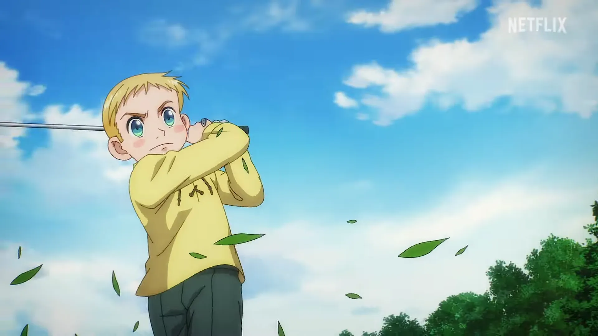 O mangá de golf, Rising Impact, terá um anime pela Netflix