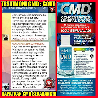 Testimoni Gout CMD Revell 1