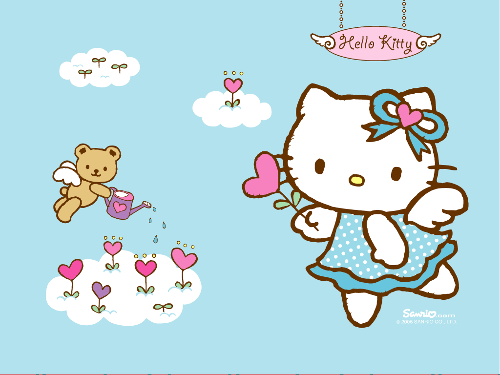 KUMPULAN GAMBAR WALLPAPER HELLO KITTY Gambar Lucu Hello Kitty