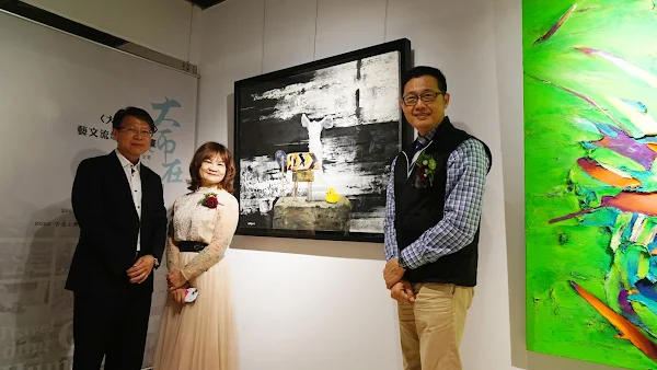 ▲「大師在明道」藝文流域主題特展，讓明道中學同學們一睹大師風采，同時傳達台灣傳統職人文化特色，讓職人的堅持與專注被更多人看見。（記者林明佑翻攝）