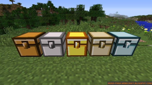 Metal Chests - Metallurgy Classic Machines Mod para Minecraft 1.7.10