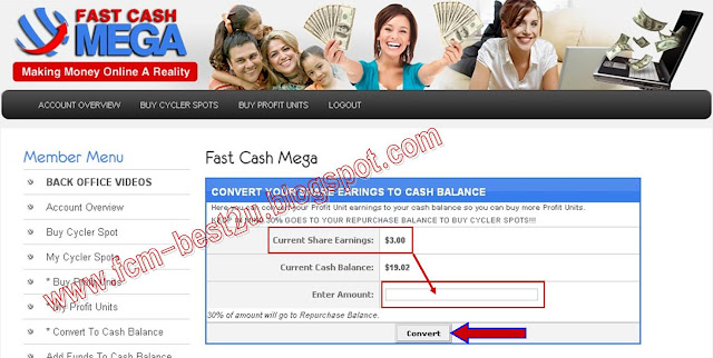 fast cash mega profitclicking