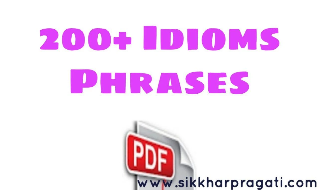 Idioms Meaning In Bengali Pdf