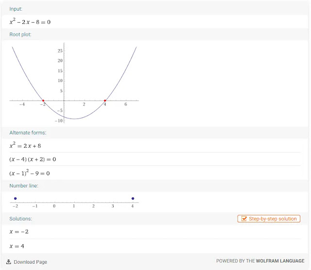 Cara Mengerjakan Tugas Sekolah Dengan WolframAlpha