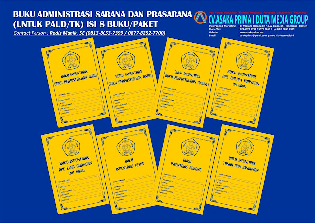 Jual Buku Administrasi PAUD K13 Murah - Harga BUKU ADM PAUD Terbaru 2021