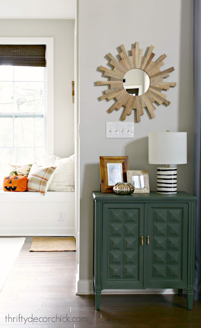 The perfect olive green paint color