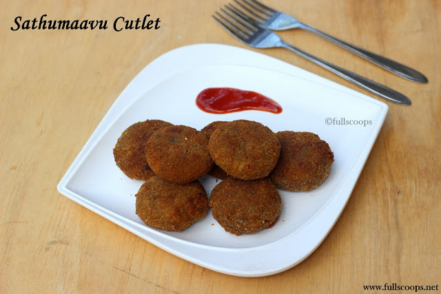 Sathumaavu Cutlet