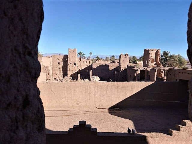 parte non restaurata kasbah skoura