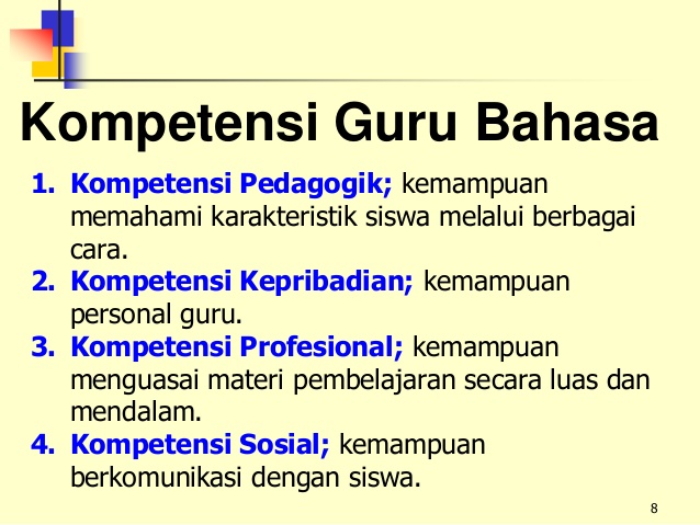 Ada Beberapa Kompetensi yang Wajib Dikuasai Guru untuk Menciptakan Peserta Didik yang Berkualitas